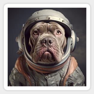 Astro Dog - Neapolitan Mastiff Sticker